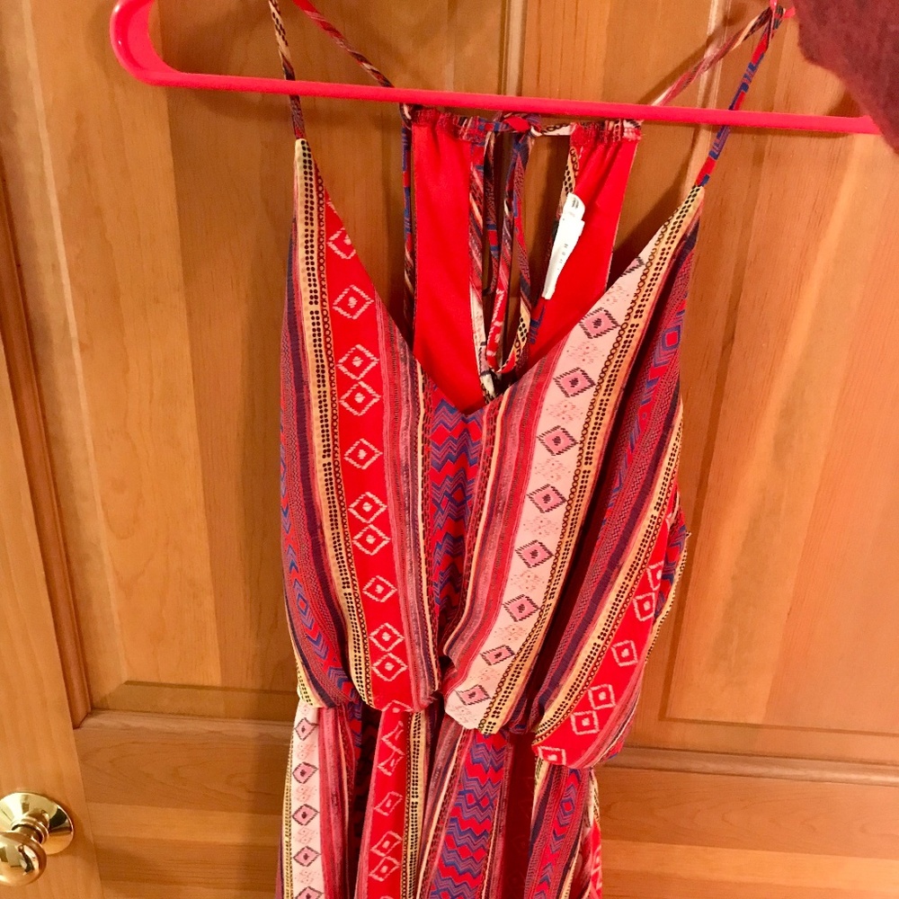 Lush tribal pattern dress